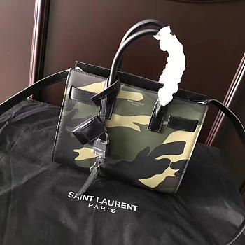 YSL Classic Sac-De-Jour Nano Camouflage 4876 22cm 