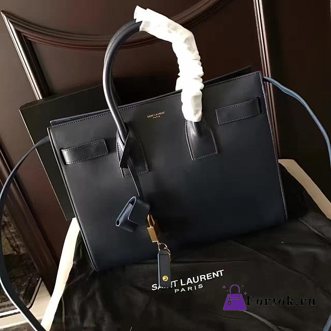 YSL Classic Sac-De-Jour Black 4889 32cm  - 1