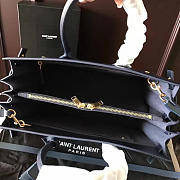 YSL Classic Sac-De-Jour Black 4889 32cm  - 2