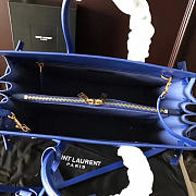 YSL Sac-De-Jour in Grained Leather Navy 4892 32cm  - 2