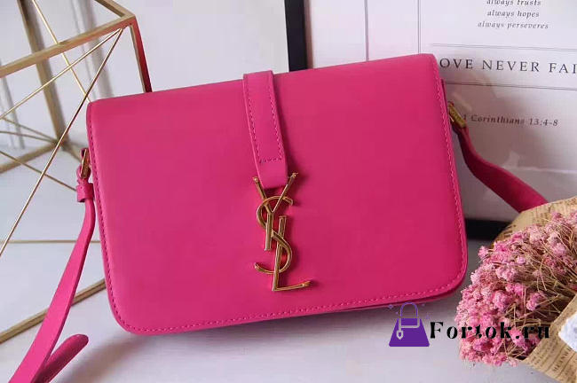 YSL CLASSIC Large UNIVERSITÉ Pink 4933 25cm  - 1