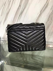 YSL Medium LOULOU Black 4955 32cm  - 4