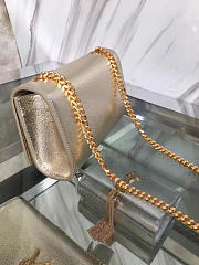 YSL Medium KATE Gold Tassel in Metallic Leather Gold 5051 19cm - 3