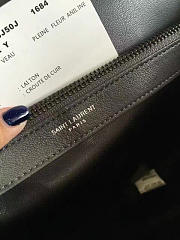 YSL ENVELOP Satchel Large Black 5121 31cm - 4