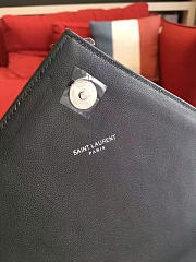 YSL ENVELOP Satchel Large Black 5121 31cm - 5