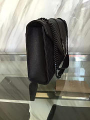 YSL ENVELOPE Satchel Black 5133 31cm - 5