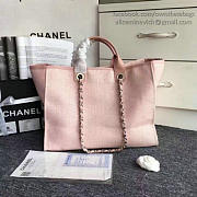 Chanel  Large Shopping Bag Pink A68046 38cm - 5