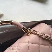 Chanel Caviar Quilted Lambskin Flap with Top Handle Pink A93752 25cm  - 3