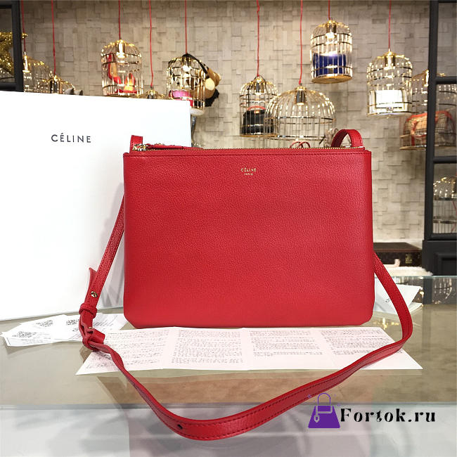 Celine Leather Trio Z920 25cm - 1