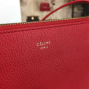 Celine Leather Trio Z920 25cm - 5