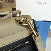 Celine Trapeze Leather Handbag Z952 26.5cm  - 3