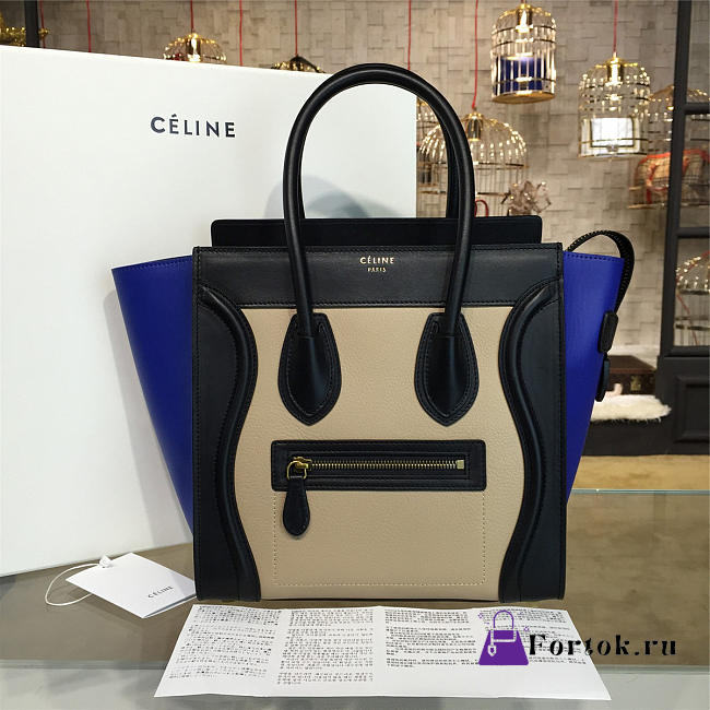 Celine Leather Micro Luggage Z1091 28.5cm - 1