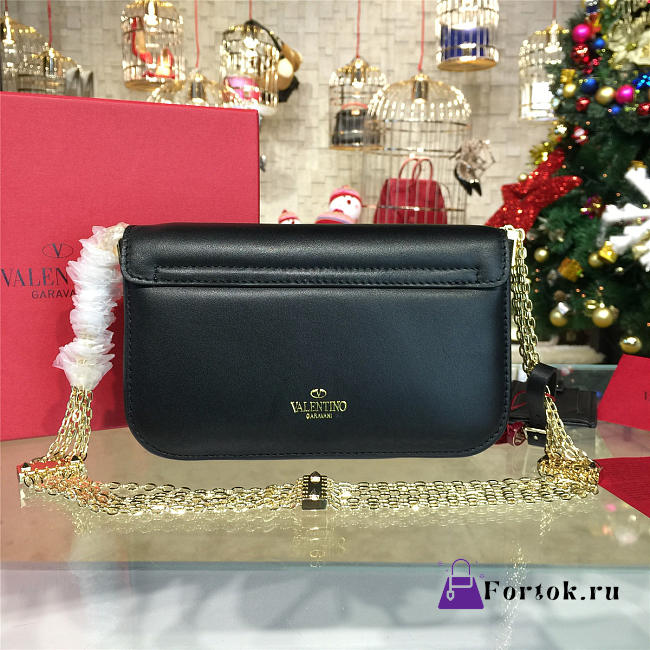 Celine Leather Compact Trotteur 17.5cm - 1