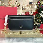 Celine Leather Compact Trotteur 17.5cm - 1