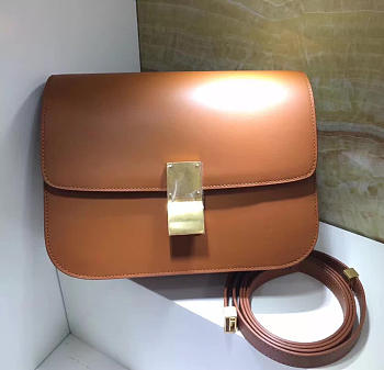 Celine Leather Classis Box Z1131 24cm 