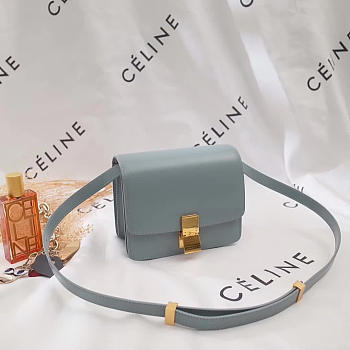 Celine Leather Classis Box Z1141 16cm