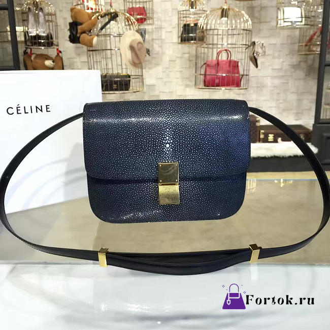 Celine Leather Classic Box 1162 24cm  - 1