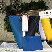 Celine Leather Twisted Cabas Z1218 37cm  - 1