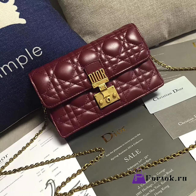 Dior Miss WOC Red Wine 21cm - 1