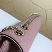 Gucci GG Flap Shoulder Bag On Chain Pink 510303 28cm - 5