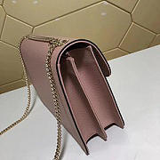 Gucci GG Flap Shoulder Bag On Chain Pink 510303 28cm - 4