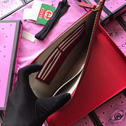 Gucci GG Leather Clutch Bag Z02 30cm  - 5