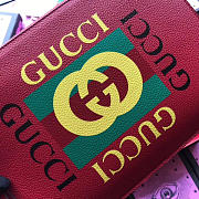 Gucci GG Leather Clutch Bag Z02 30cm  - 6