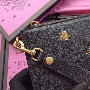 Gucci GG Leather Clutch Bag Z03 30cm  - 3