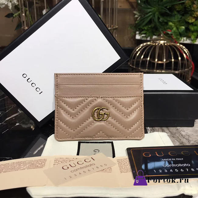 Gucci GG Leather Card holder 03 - 1