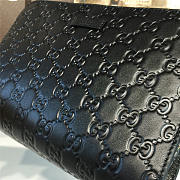 Gucci GG Leather Clutch Bag Z013 24cm  - 2