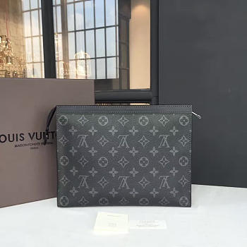 Louis Vuitton POCHETTE VOYAGE MM Monogram Eclipse Canvas