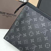 Louis Vuitton POCHETTE VOYAGE MM Monogram Eclipse Canvas - 6