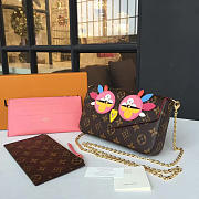 Louis Vuitton Pochette Felicie Monogram 3265 21cm - 1
