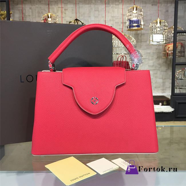 LOUIS VUITTON CAPUCINES LEATHER 3470 - 1