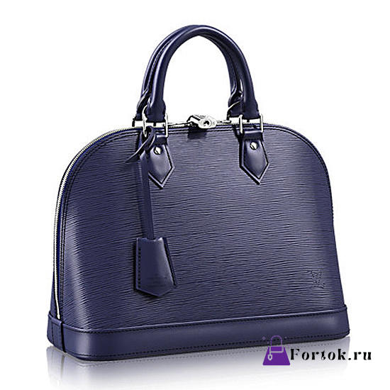 Louis Vuitton Alma PM Epi Leather Indigo M40620 32cm  - 1