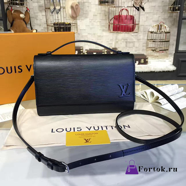 Louis Vuitton CCLERY Epi Leather Noir Black M54538 23cm - 1