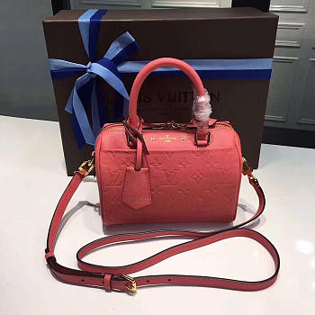 LOUIS VUITTON SPEEDY incarnadine pink 3813 20cm