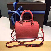 LOUIS VUITTON SPEEDY incarnadine pink 3813 20cm - 3