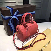 LOUIS VUITTON SPEEDY incarnadine pink 3813 20cm - 4