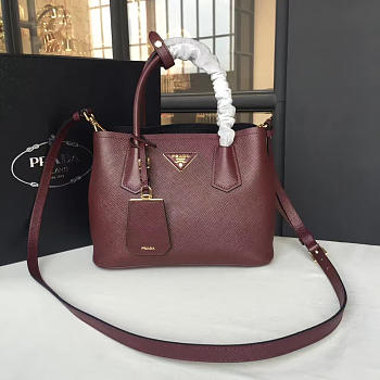 Prada double bag 4028 26cm 