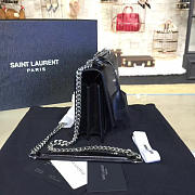 YSL SUNSET MONOGRAM Black 4724 19cm  - 3
