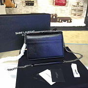 YSL SUNSET MONOGRAM Black 4724 19cm  - 4