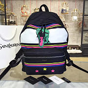 YSL Monogram Backpack Dinosaur Black 4786 40cm  - 1