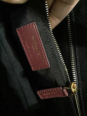 YSL MONOGRAM College Gold Hardware Red Wine 5082 31cm - 4