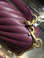 YSL MONOGRAM College Red Wine 5113 24cm - 5