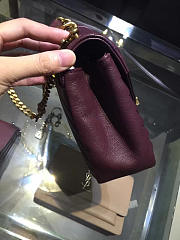 YSL MONOGRAM College Red Wine 5113 24cm - 4