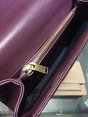 YSL MONOGRAM College Red Wine 5113 24cm - 2