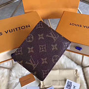 Louis Vuitton MULTIPLE WALLET Monogram Canvas M60895 12cm - 5