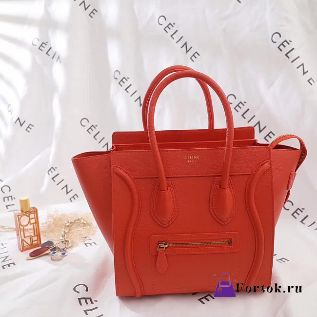 Celine Leather micro luggage Z1040 26cm - 1