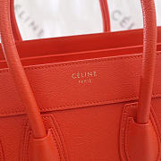 Celine Leather micro luggage Z1040 26cm - 6